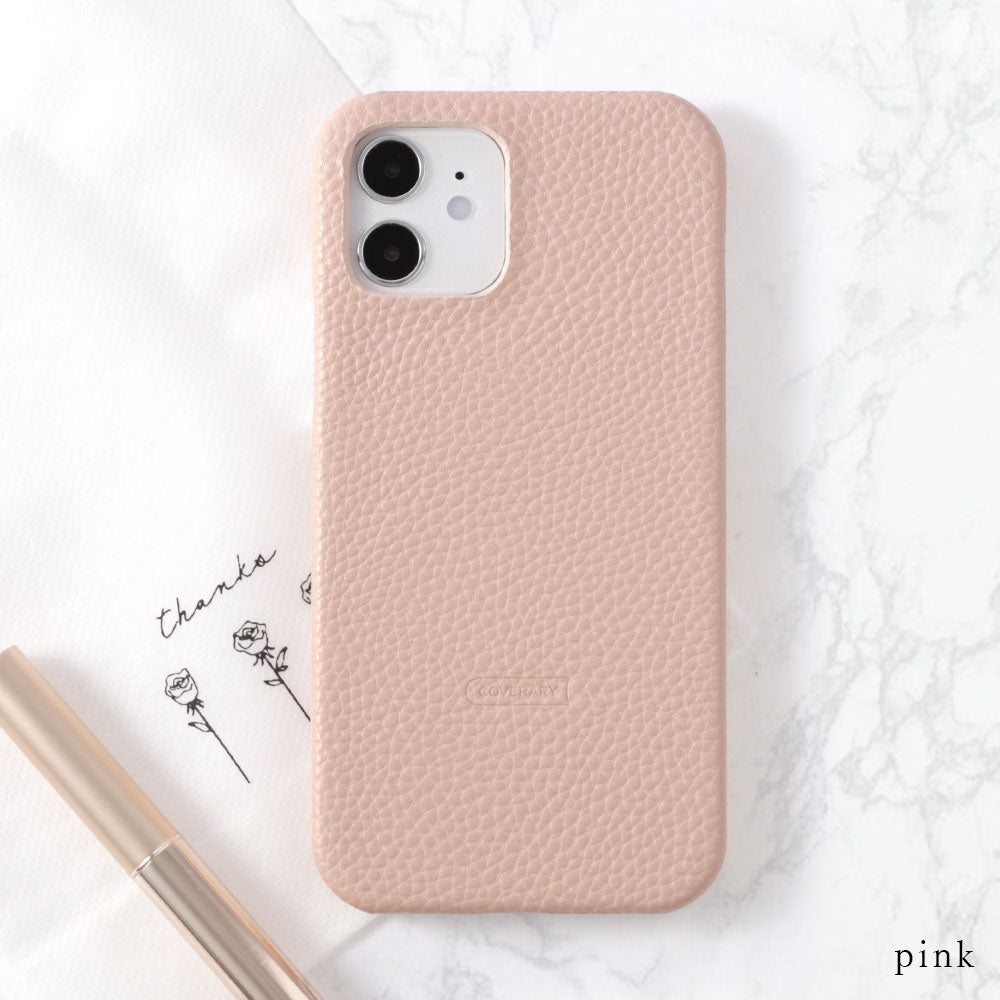 Vegan leather textured back case for Google Pixel series