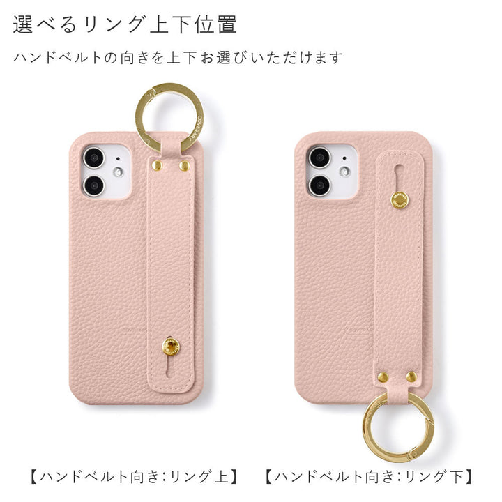 Étui arrière avec ceinture de main et sangle d'épaule en cuir végan texturé pour la série Google Pixel