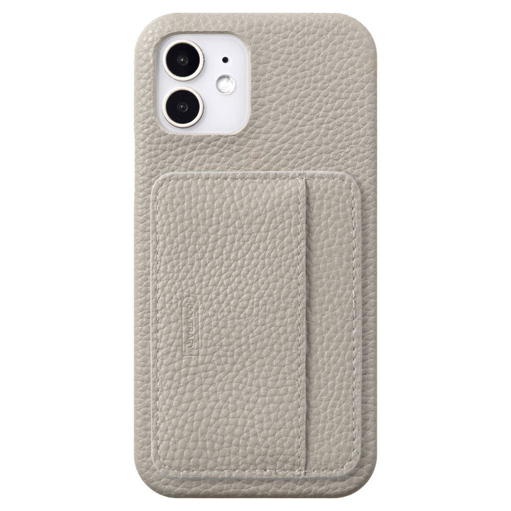 Vegan leather with embossed texture, card pocket selectable vertically or horizontally, back case for Galaxy series