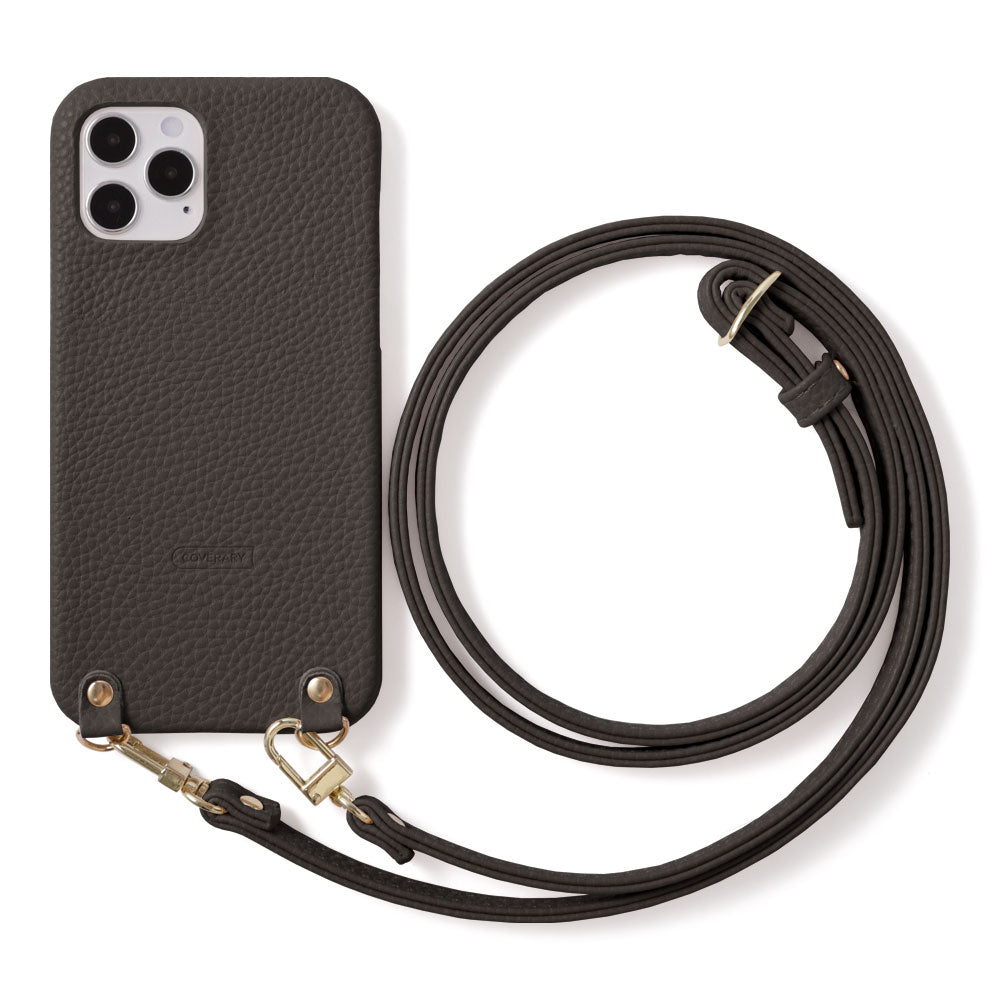 Vegan leather with embossed texture, shoulder strap included, back case for Google Pixel series