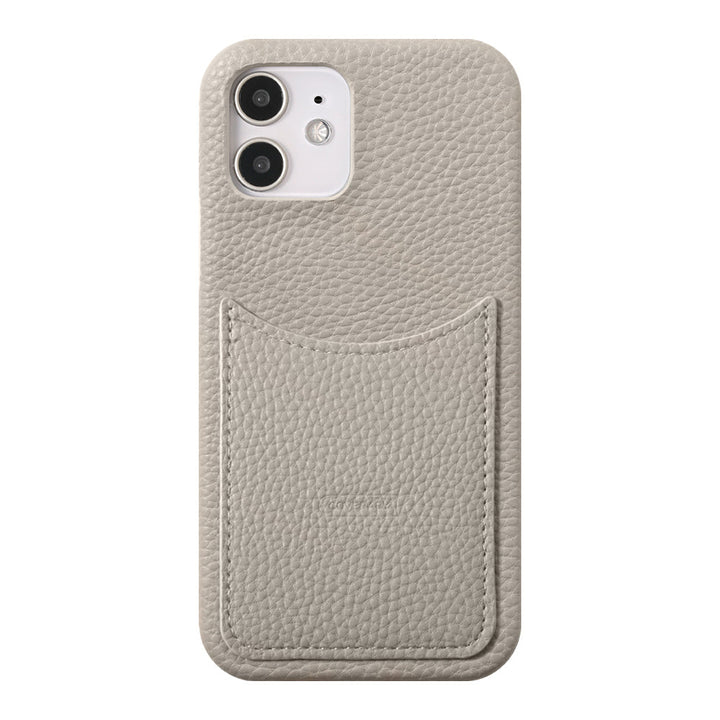 Vegan leather textured smiley pocket back case for Google Pixel series