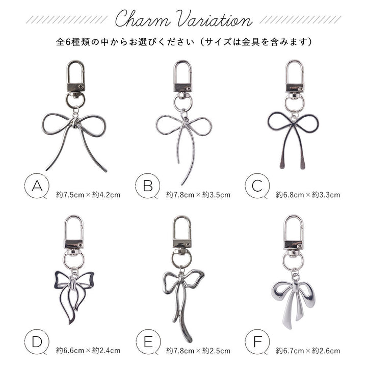 Vegan leather pearl color with selectable ribbon charm back case for Xperia series