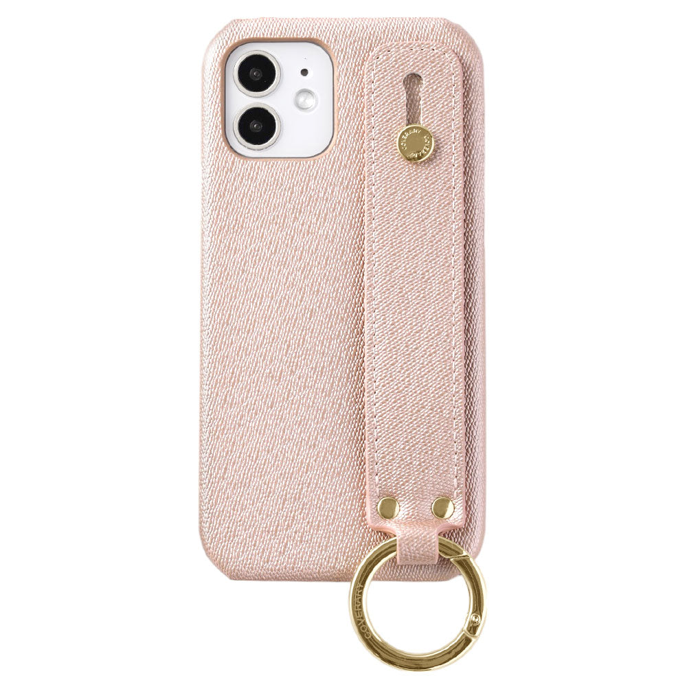 Vegan Leather Pearl Color Back Case with Hand Belt for Google Pixel Series