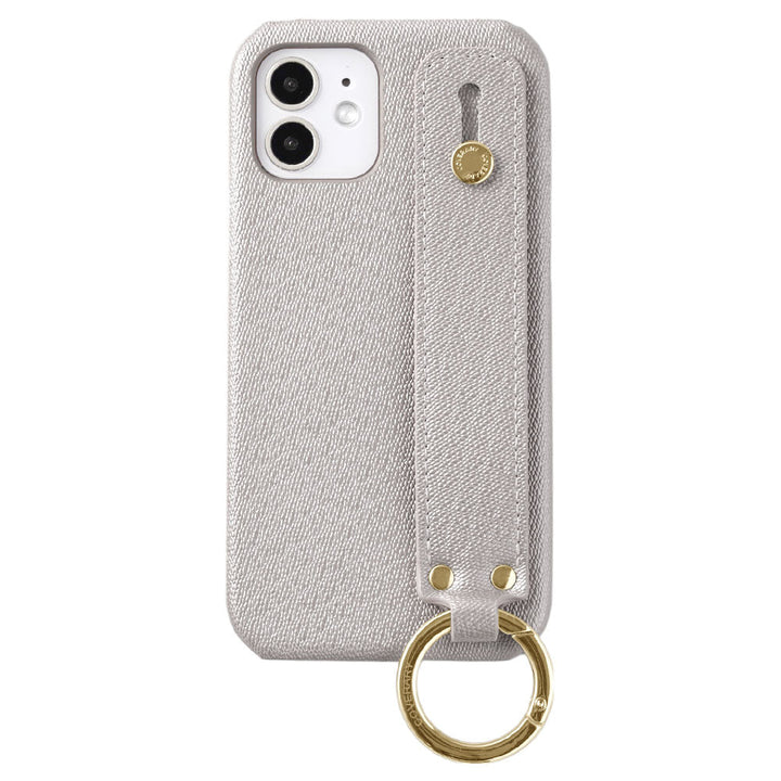 Vegan Leather Pearl Color Back Case with Hand Belt for Google Pixel Series