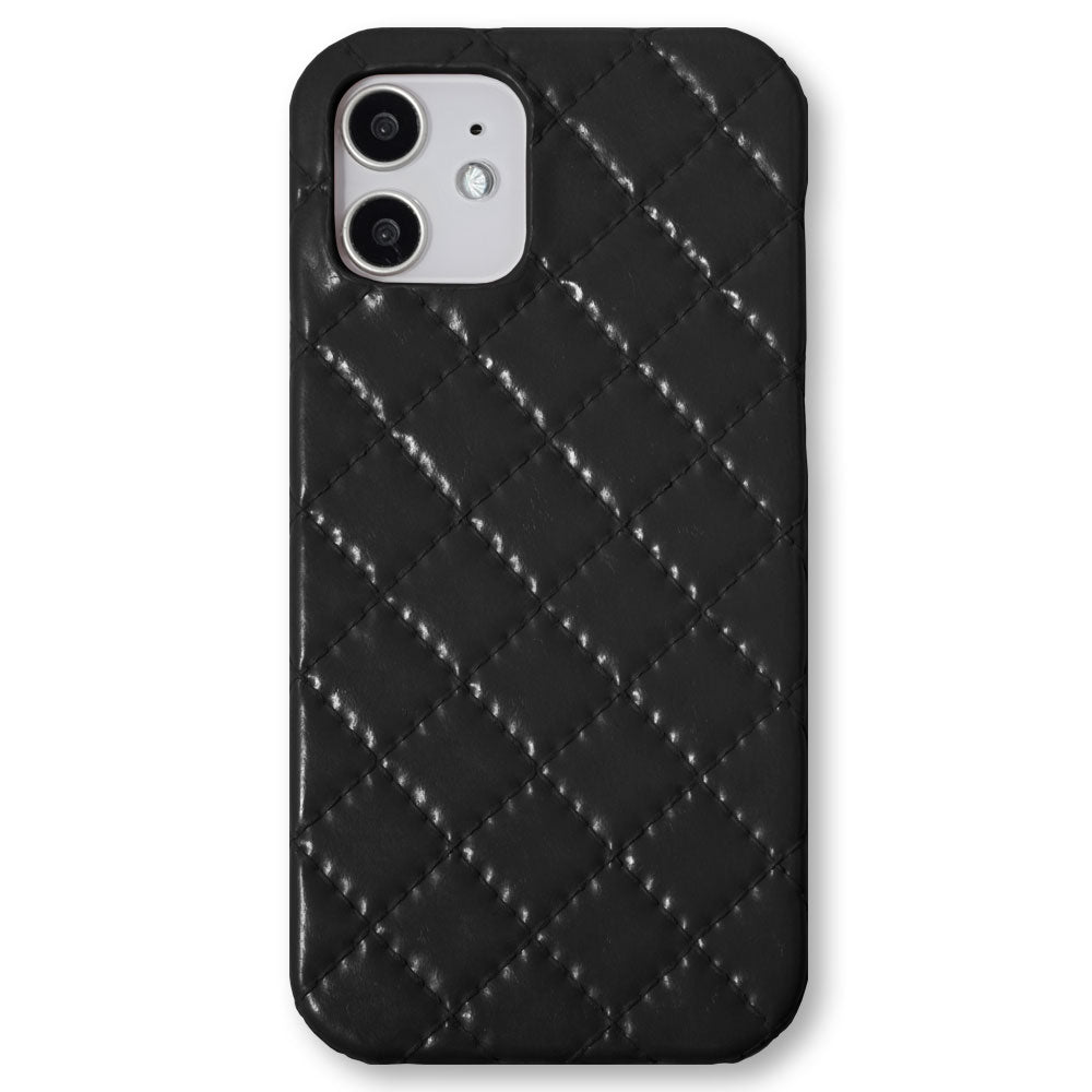 Vegan leather quilted back case for Google Pixel series
