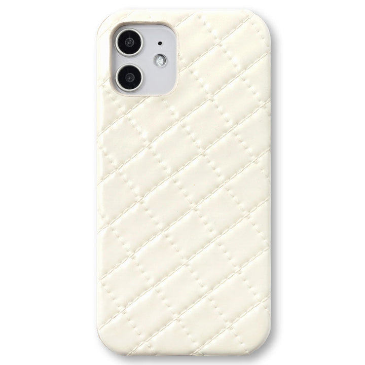 Vegan leather quilted back case for Google Pixel series