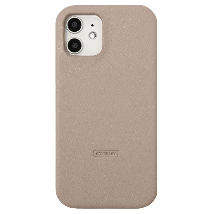 ヴィーガンレザー スムース生地 くすみカラー 背面ケース Xperiaシリーズ