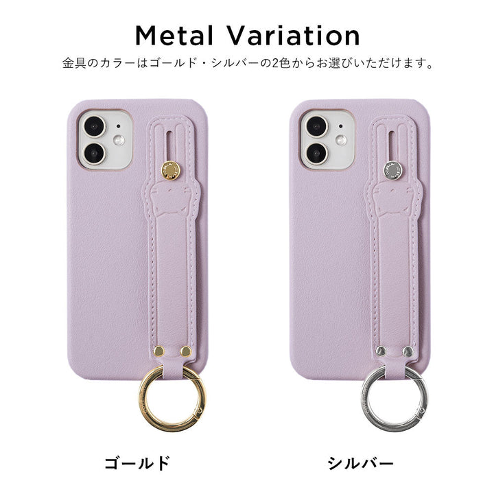 Vegan leather smooth fabric muted color with cat hand belt back case for Google Pixel series