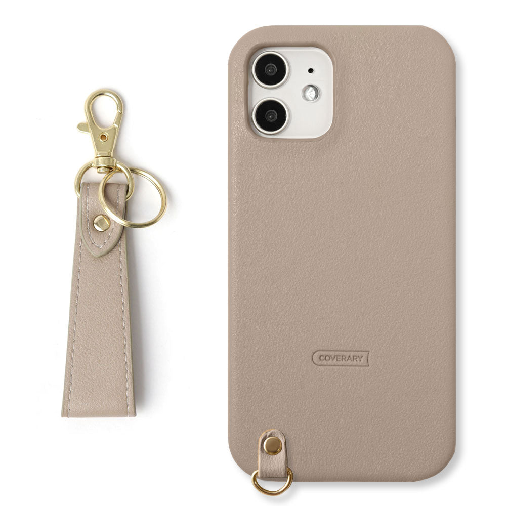 Cuir végan tissu lisse avec sangle pour doigt couleur terne coque arrière série Google Pixel