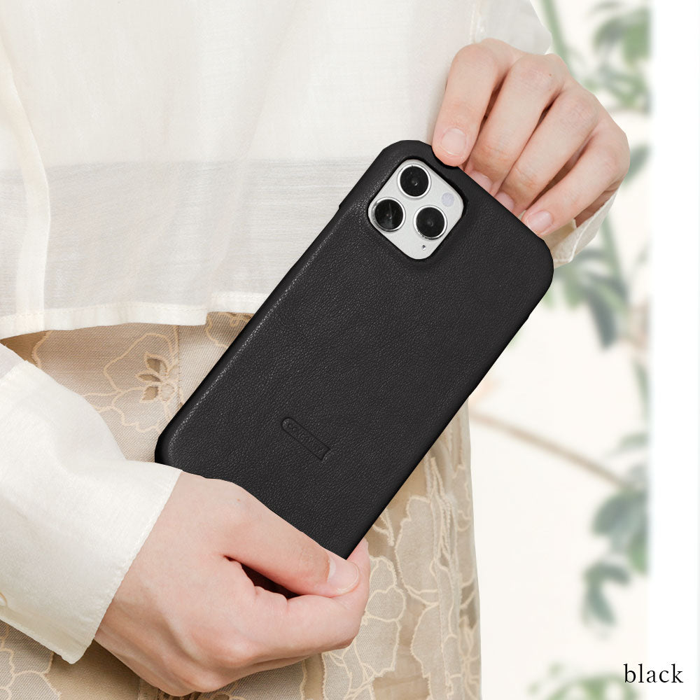 Vegan Leather Matte Smooth Back Case Galaxy Series