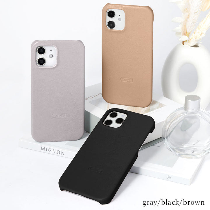 Vegan Leather Matte Smooth Back Case Galaxy Series