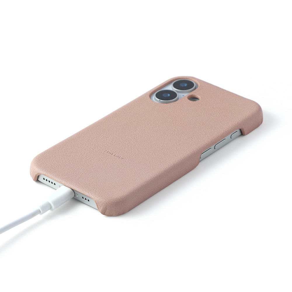 Cuir végan pastel terne coque arrière série Galaxy