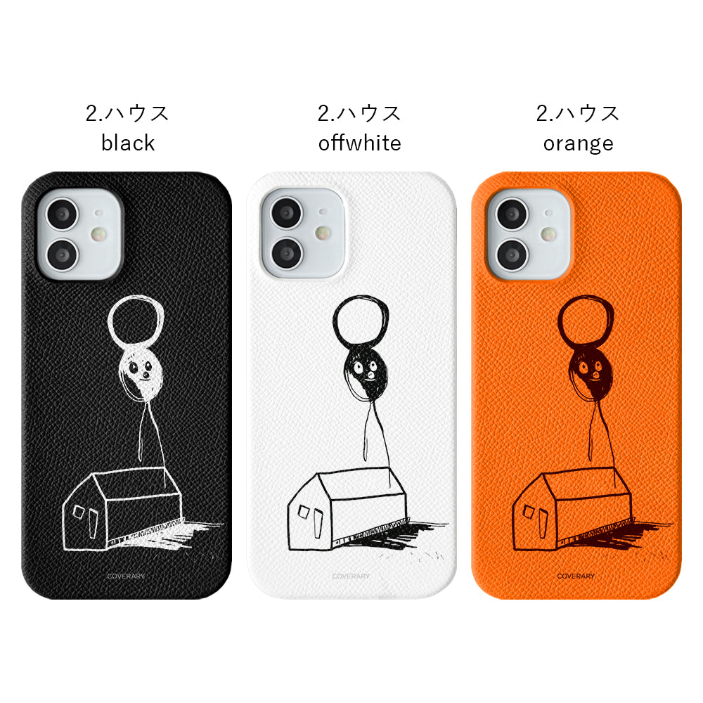 安齋肇 × COVERARY 本革 コラボ背面ケース