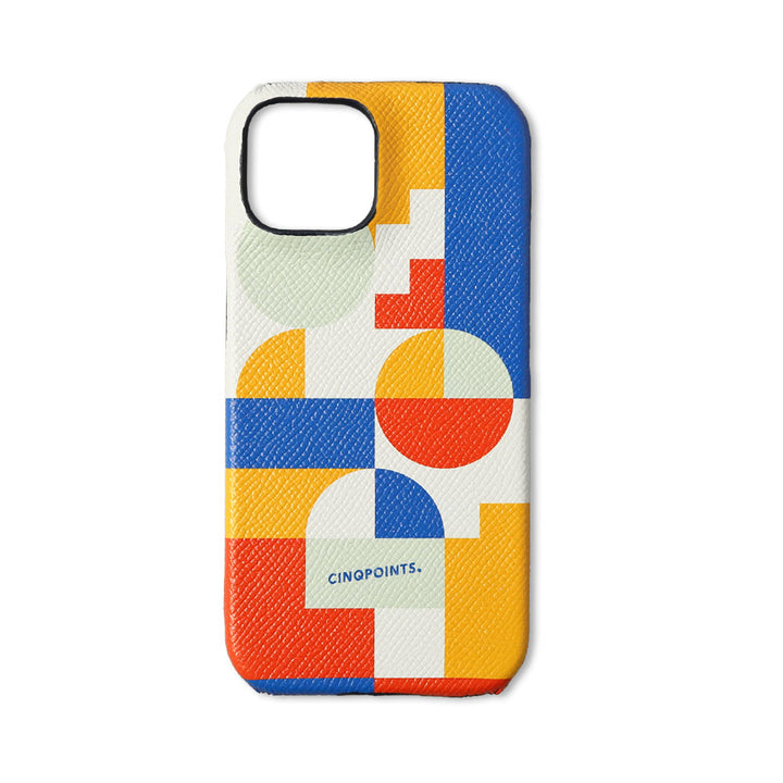 Cinqpoints STAIRS Étui arrière en cuir véritable collaboration