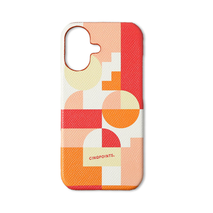 Cinqpoints STAIRS Étui arrière en cuir véritable collaboration