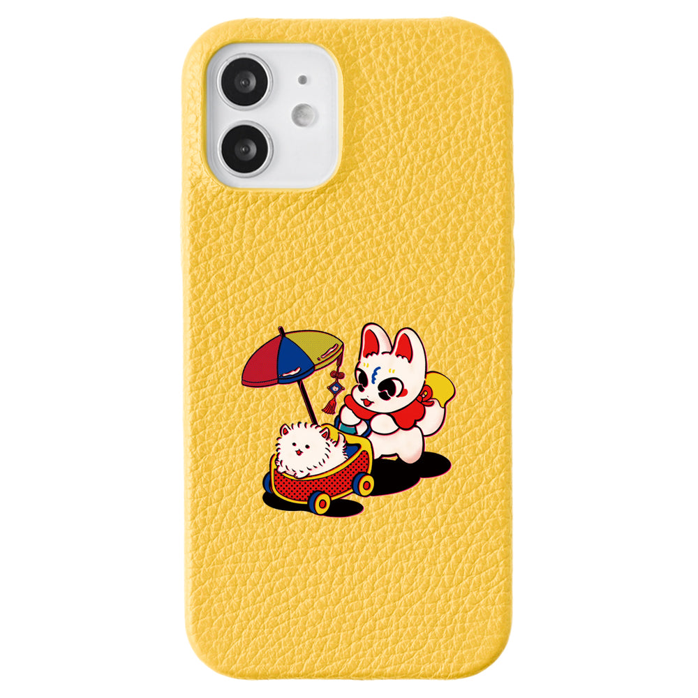 中村杏子 × COVERARY 本革 コラボ背面ケース