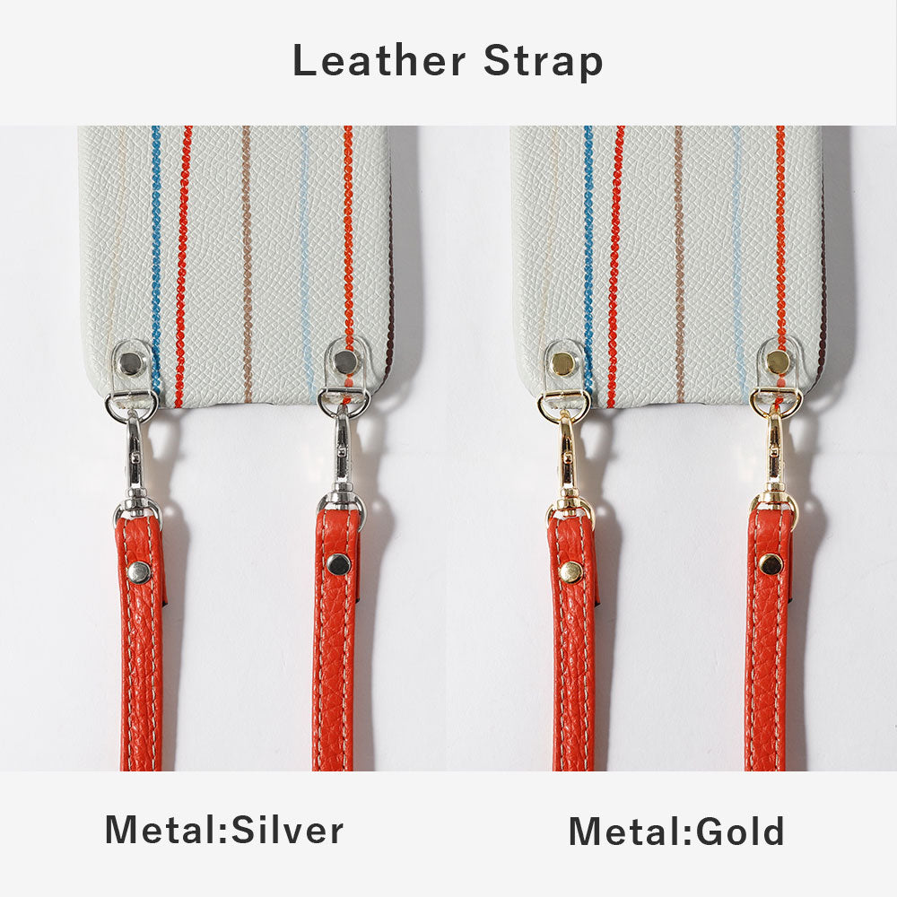 Sabine Finkenauer Petals_2024_A étui arrière en cuir véritable