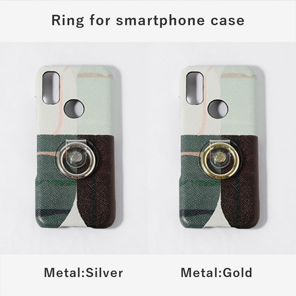 Sabine Finkenauer Grid_2023 Étui arrière en cuir véritable