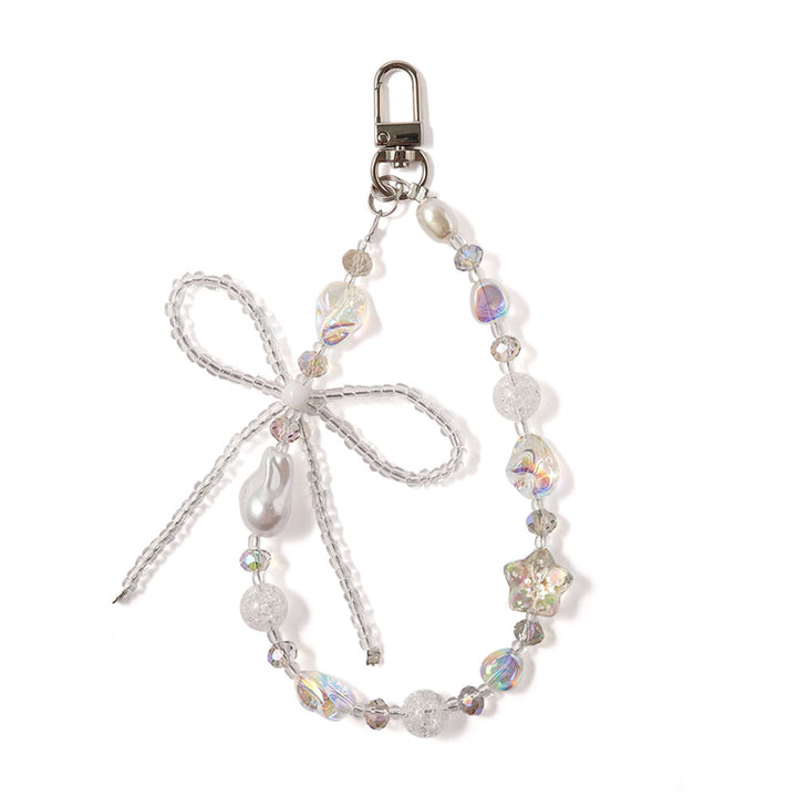 Accessoire Charme en perles ruban