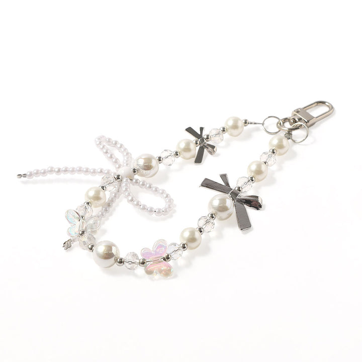 Accessoire Charme en perles ruban