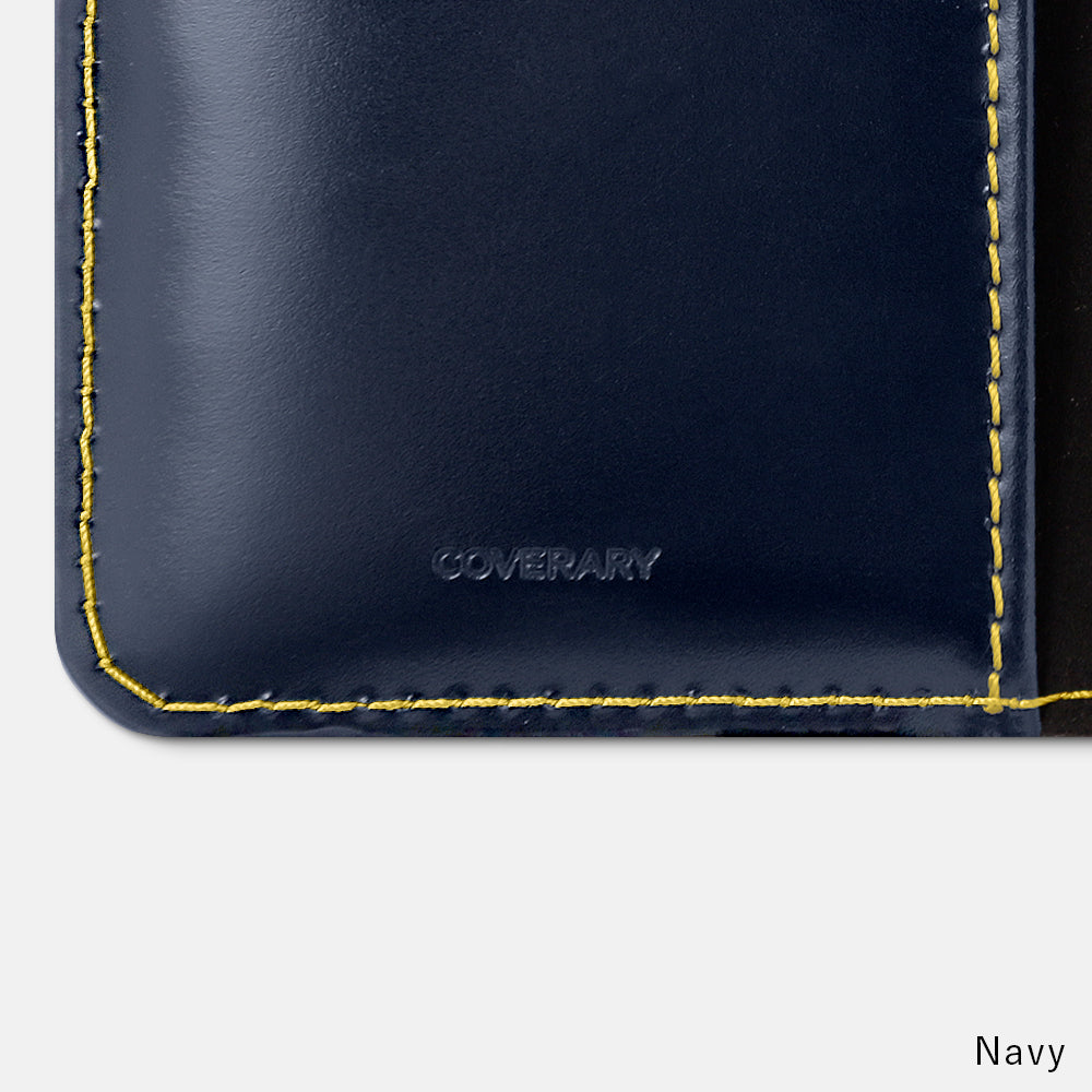 Étui portefeuille en cuir véritable avec rangement pour cartes pour la série Galaxy