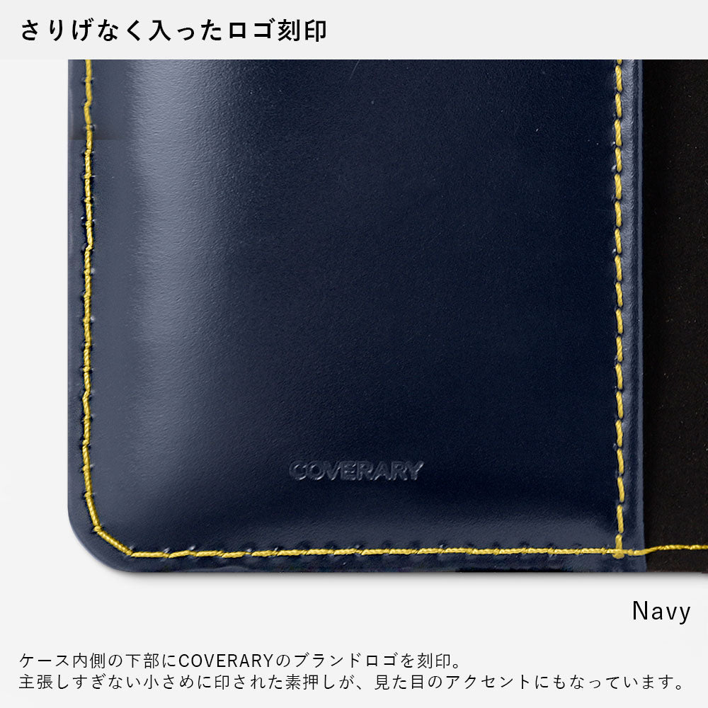 Genuine leather calf leather laser-processed line drawing card storage notebook-style case for iPhone series