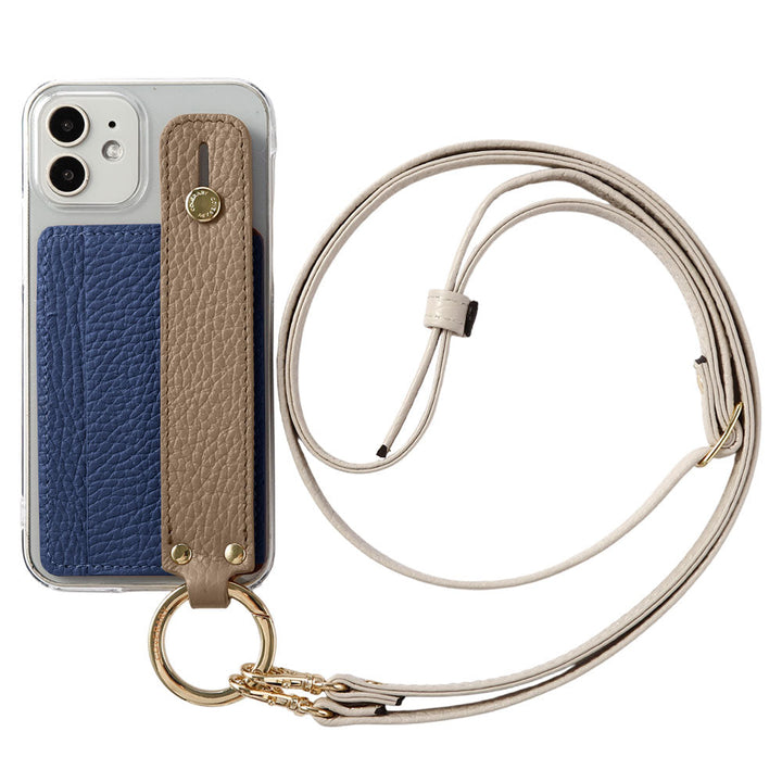 Clear Case Genuine Leather 32 Colors Italian Shrink Leather Card Storage With Hand Belt & Shoulder Strap Back Case Google Pixel Series