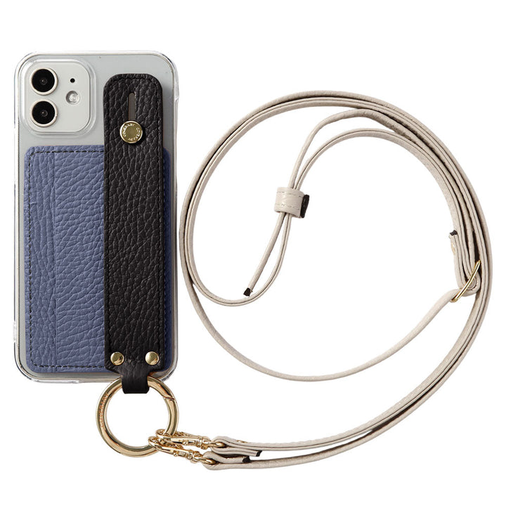 Clear Case Genuine Leather 32 Colors Italian Shrink Leather Card Storage With Hand Belt & Shoulder Strap Back Case Google Pixel Series