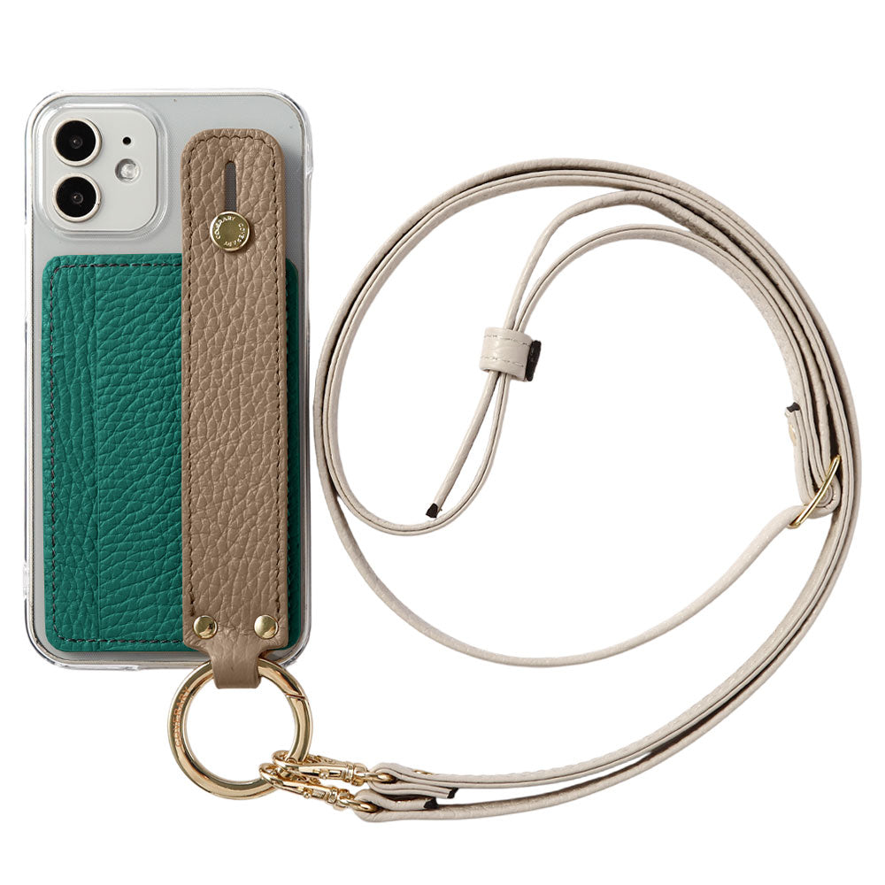 Clear Case Genuine Leather 32 Colors Italian Shrink Leather Card Storage With Hand Belt & Shoulder Strap Back Case Google Pixel Series