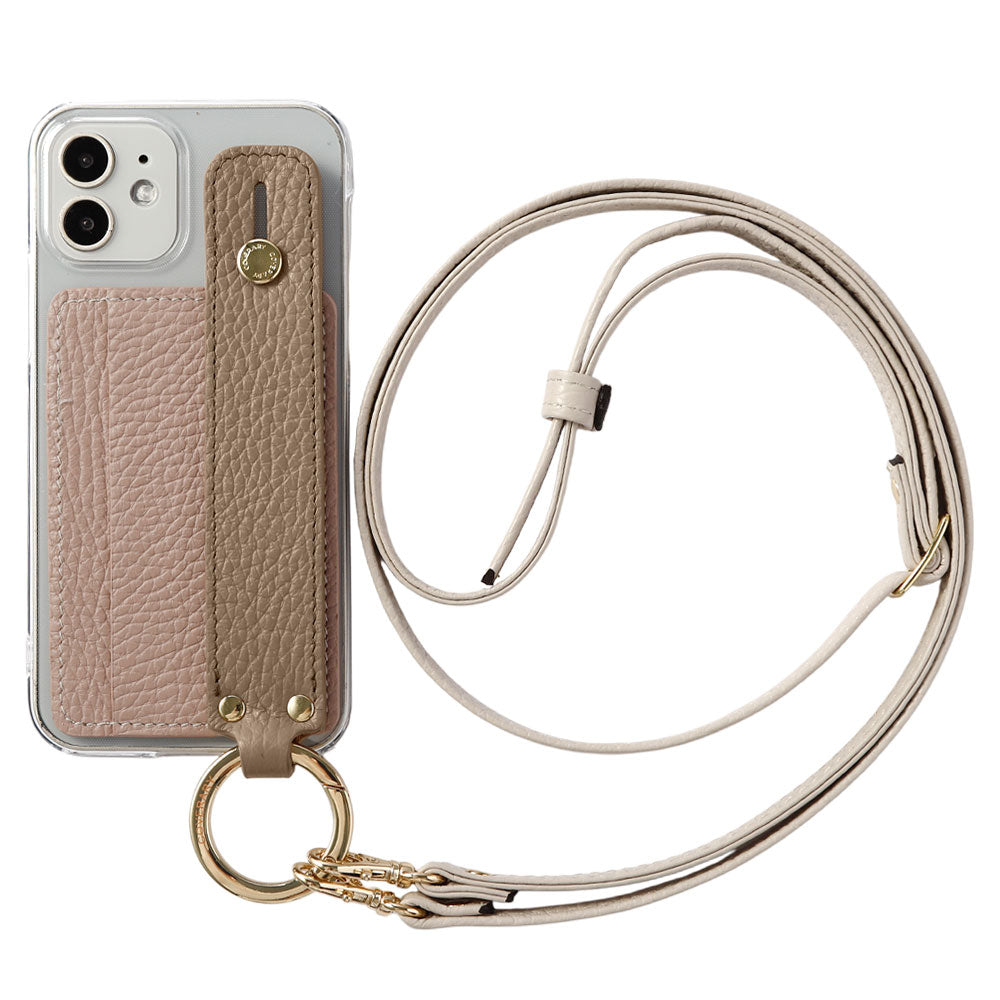 Clear Case Genuine Leather 32 Colors Italian Shrink Leather Card Storage With Hand Belt & Shoulder Strap Back Case Google Pixel Series