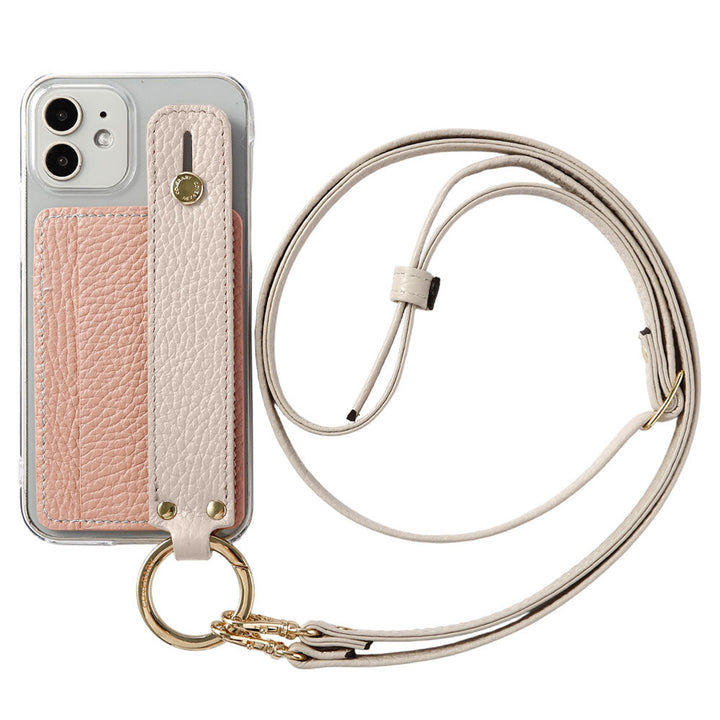 Clear Case Genuine Leather 32 Colors Italian Shrink Leather Card Storage With Hand Belt & Shoulder Strap Back Case Google Pixel Series