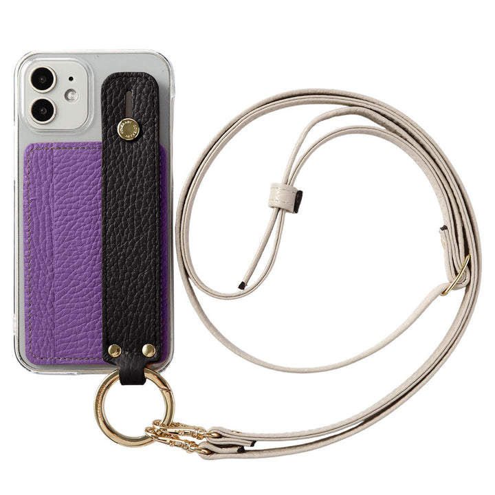 Clear Case Genuine Leather 32 Colors Italian Shrink Leather Card Storage With Hand Belt & Shoulder Strap Back Case Google Pixel Series