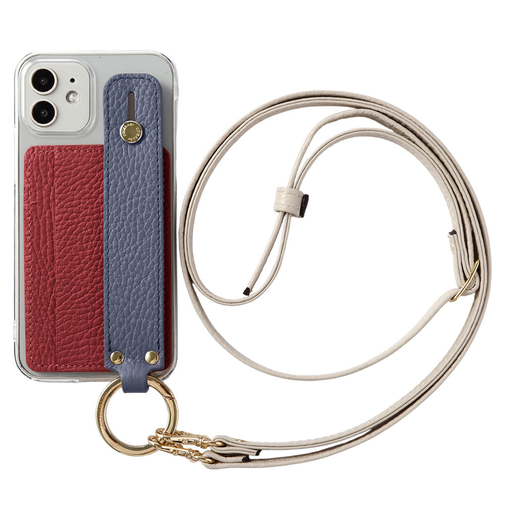 Clear Case Genuine Leather 32 Colors Italian Shrink Leather Card Storage With Hand Belt & Shoulder Strap Back Case Google Pixel Series