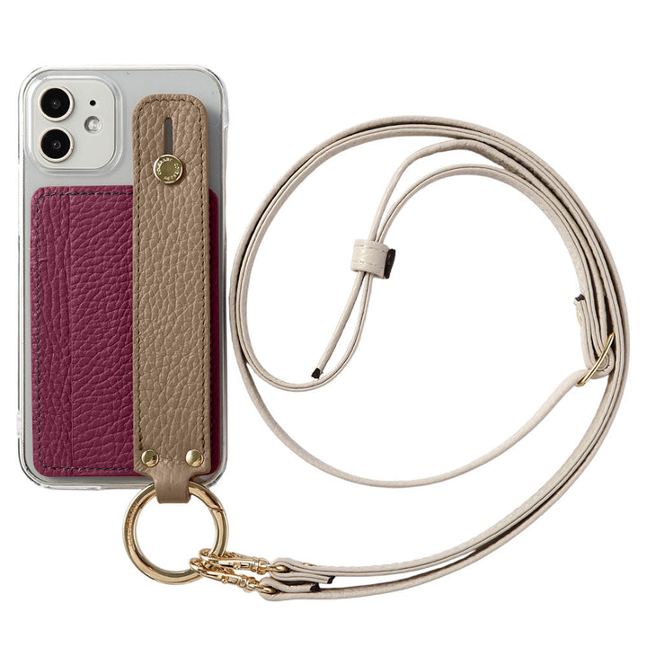 Clear Case Genuine Leather 32 Colors Italian Shrink Leather Card Storage With Hand Belt & Shoulder Strap Back Case Google Pixel Series