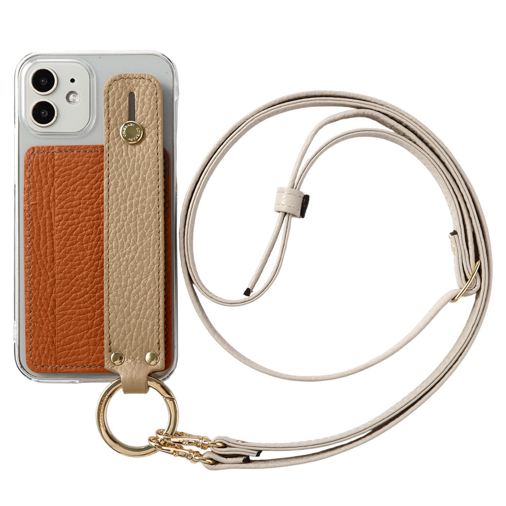 Clear Case Genuine Leather 32 Colors Italian Shrink Leather Card Storage With Hand Belt & Shoulder Strap Back Case Google Pixel Series