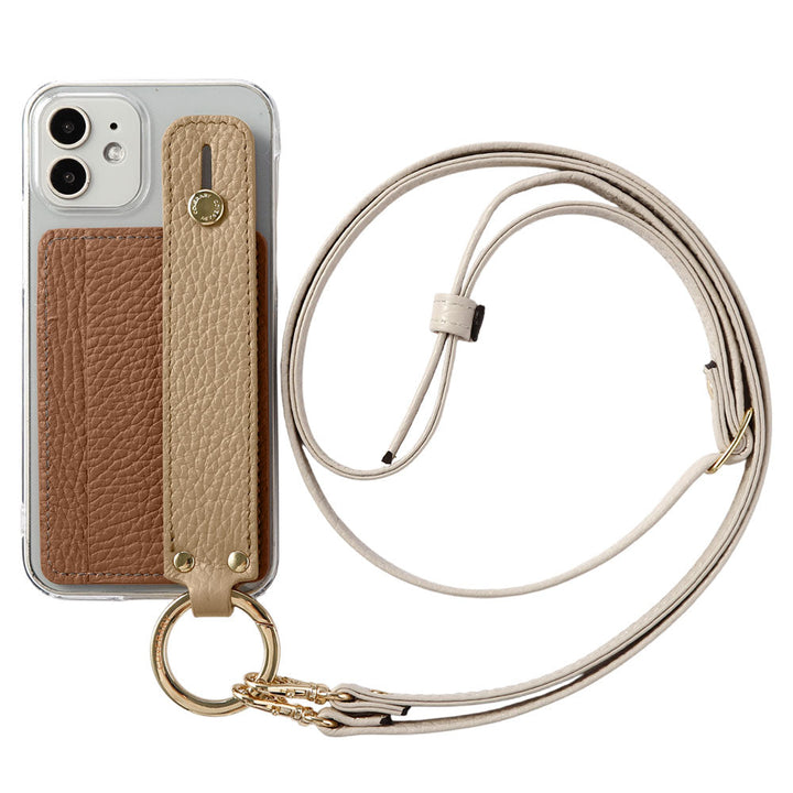 Clear Case Genuine Leather 32 Colors Italian Shrink Leather Card Storage With Hand Belt & Shoulder Strap Back Case Google Pixel Series