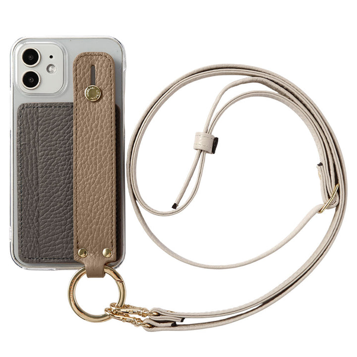 Clear Case Genuine Leather 32 Colors Italian Shrink Leather Card Storage With Hand Belt & Shoulder Strap Back Case Google Pixel Series