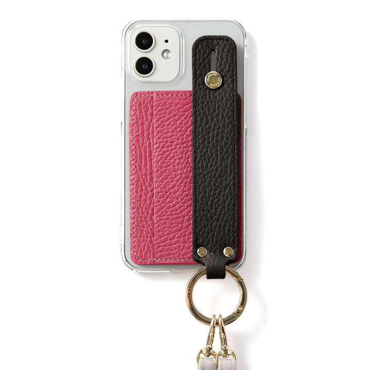 Clear Case Genuine Leather 32 Colors Italian Shrink Leather Card Storage With Hand Belt & Shoulder Strap Back Case Google Pixel Series