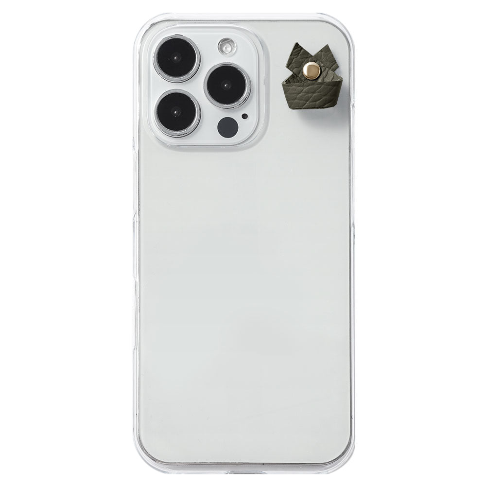 Coque transparente en cuir véritable 32 couleurs cuir italien grainé avec porte-charm simple Coque arrière pour série Xperia