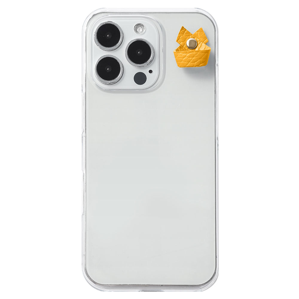 Coque transparente en cuir véritable 32 couleurs cuir italien grainé avec porte-charm simple Coque arrière pour série Xperia