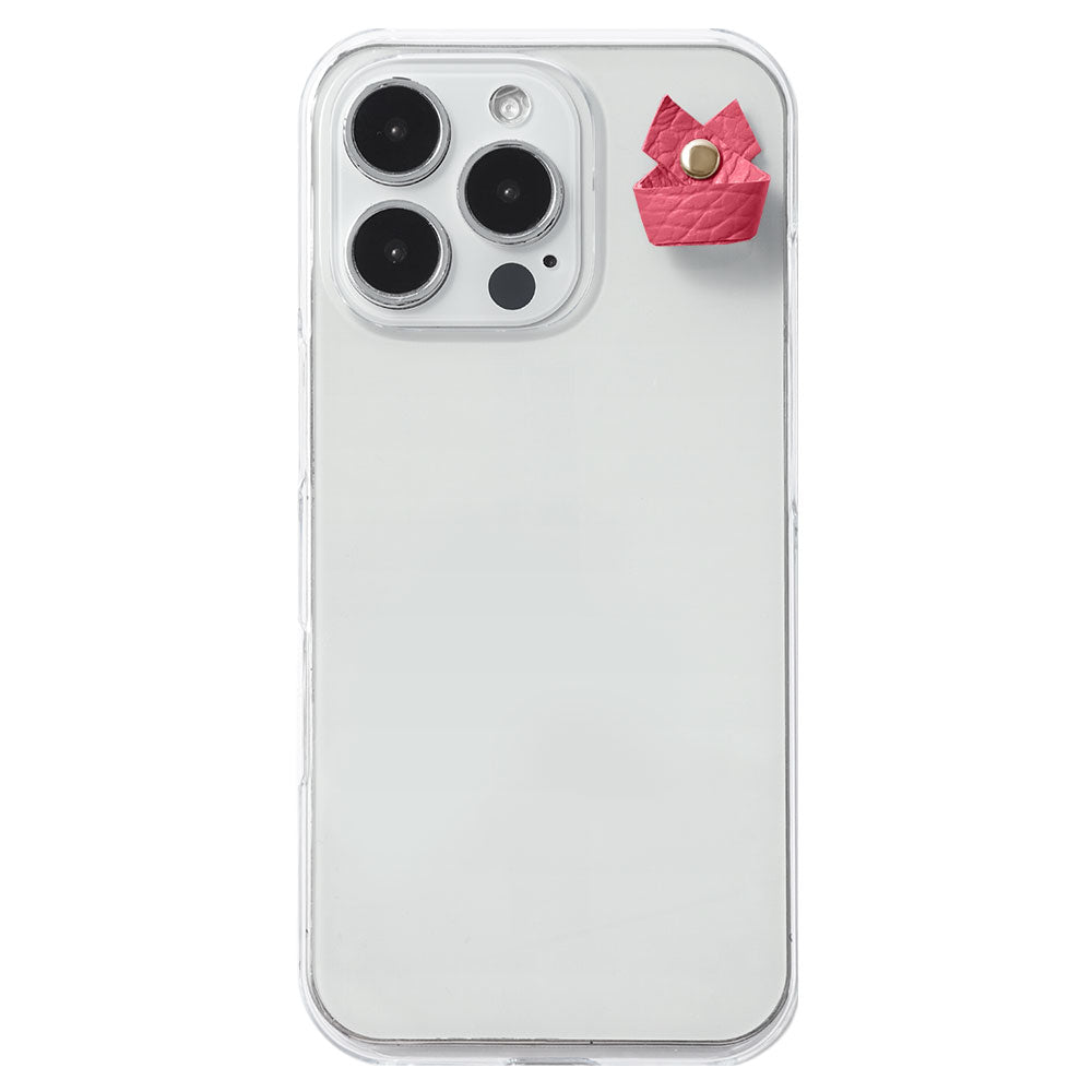 Coque transparente en cuir véritable 32 couleurs cuir italien grainé avec porte-charm simple Coque arrière pour série Xperia