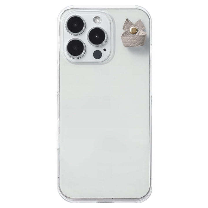 Coque transparente en cuir véritable 32 couleurs cuir italien grainé avec porte-charm simple Coque arrière pour série Xperia