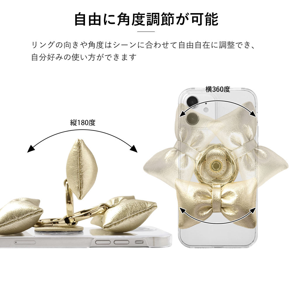 Étui transparent cuir véritable cuir métallisé avec rembourrage et anneau smartphone ruban Étui arrière série Xperia