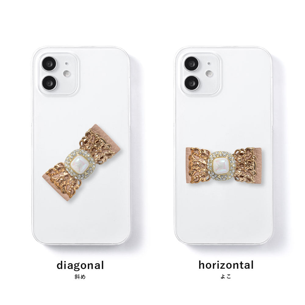 Coque transparente cuir véritable 32 couleurs cuir italien grainé ruban en cuir décoration dorée coque arrière série Xperia