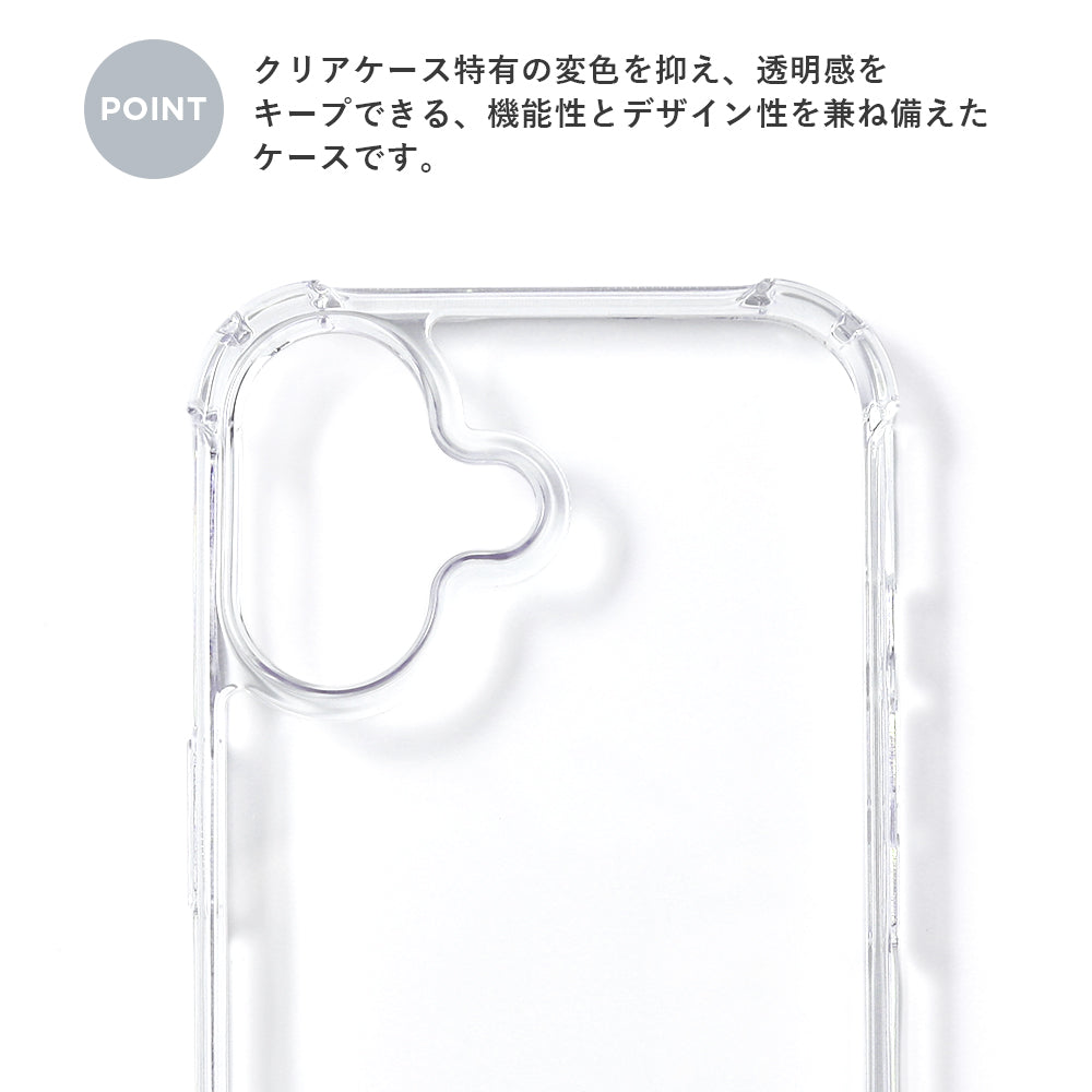 クリアHBケース ハンドベルト付き 背面ケース