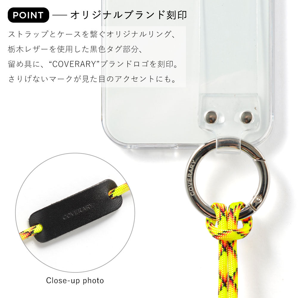 Clear case with hand belt & shoulder strap, back case for Google Pixel series