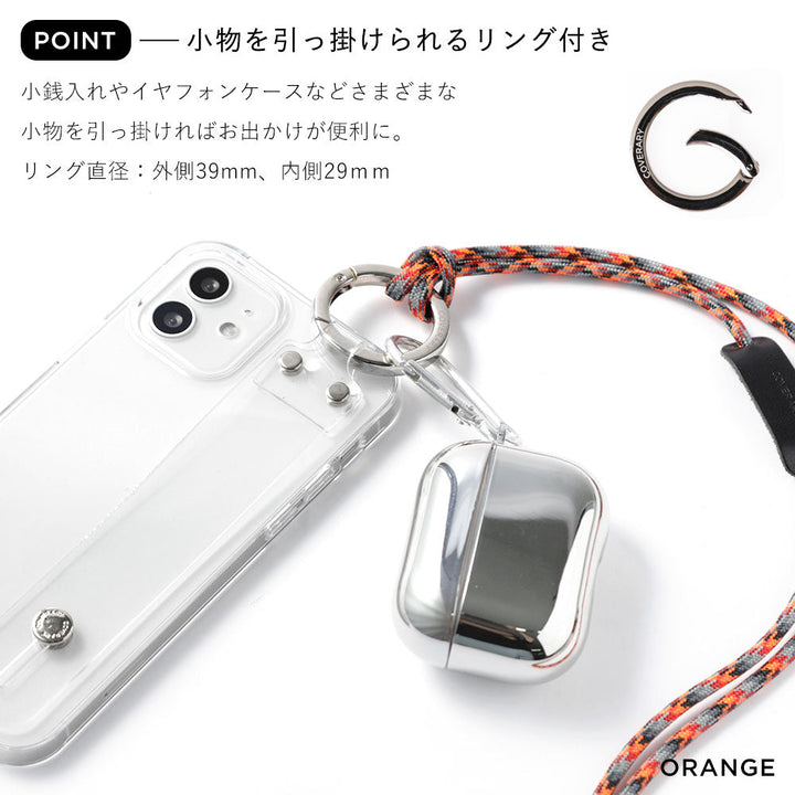 Clear case with hand belt & shoulder strap, back case for Google Pixel series