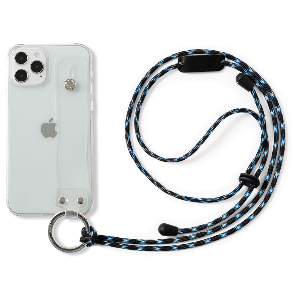 Clear case with hand belt & shoulder strap, back case for Google Pixel series