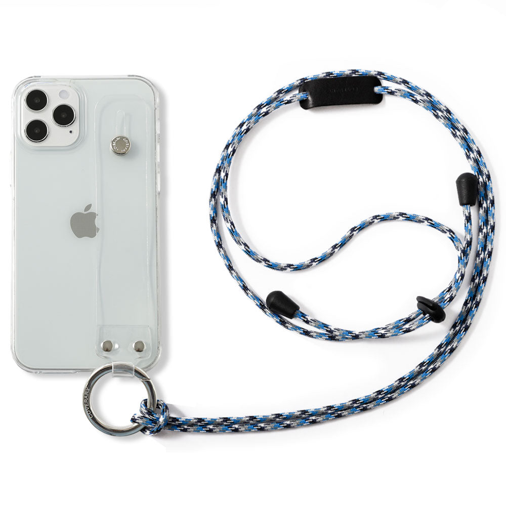 Clear case with hand belt & shoulder strap, back case for Google Pixel series