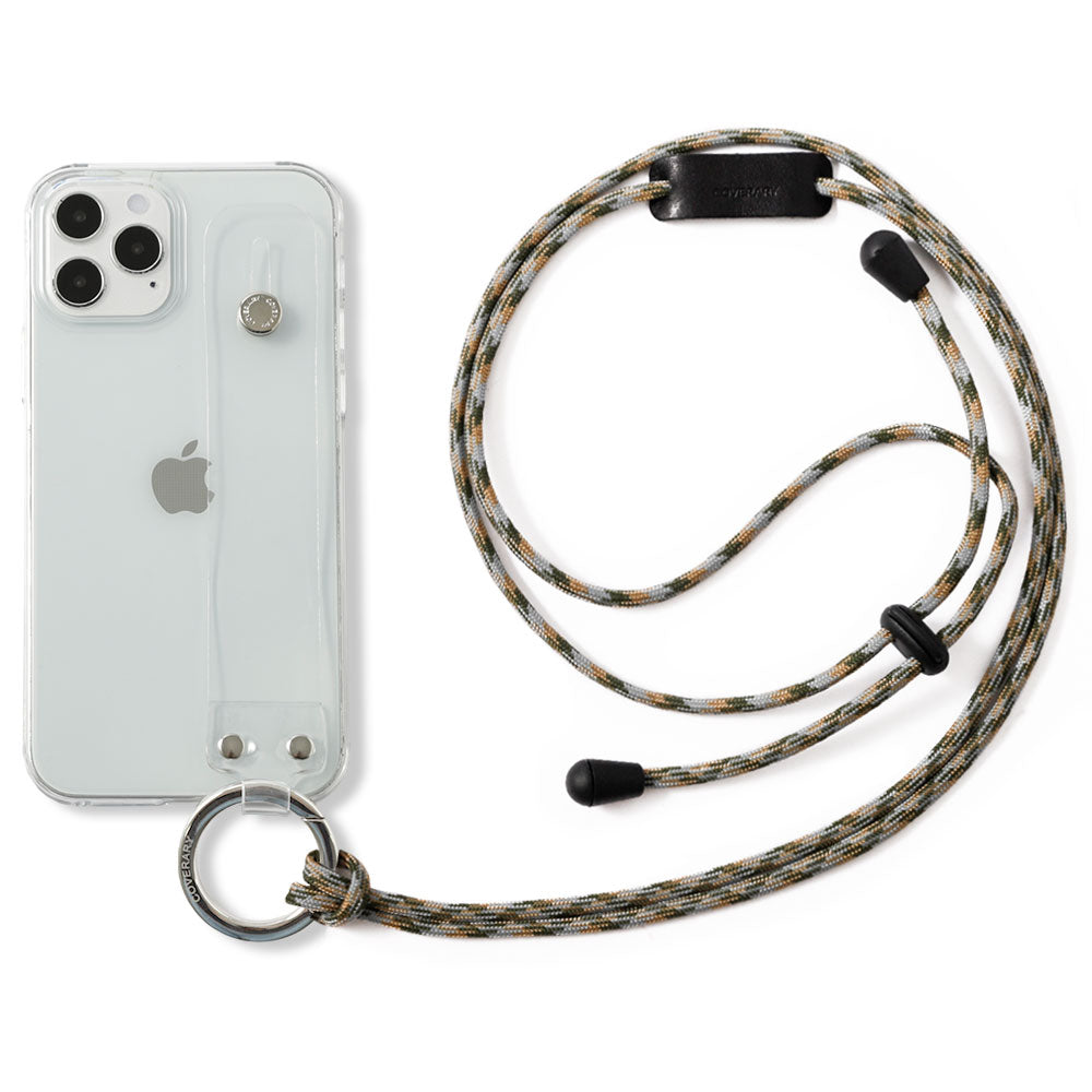Clear case with hand belt & shoulder strap, back case for Google Pixel series
